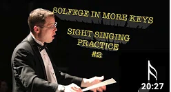 Solfege with more keys video